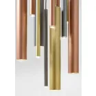 Lampada a Sospensione Tubolare Moderna con Cavo Flessibile – Tubò Aldo Bernardi Viadurini