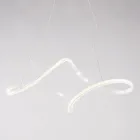 Lampada Artigianale in Vetro e Metallo Made in Italy per Soggiorno e Camera - Pictor Viadurini