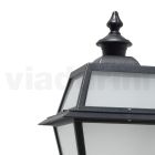 Lampada da Esterno a Parete in Alluminio e Vetro Made in Italy - Vivian Viadurini