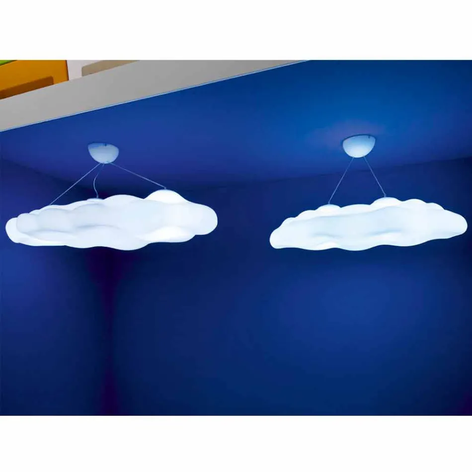 Lampada da Esterno a Sospensione di Design in Polietilene - Nefos by Myyour Viadurini