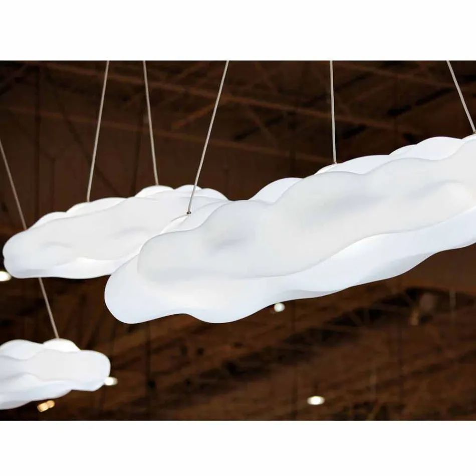 Lampada da Esterno a Sospensione di Design in Polietilene - Nefos by Myyour Viadurini