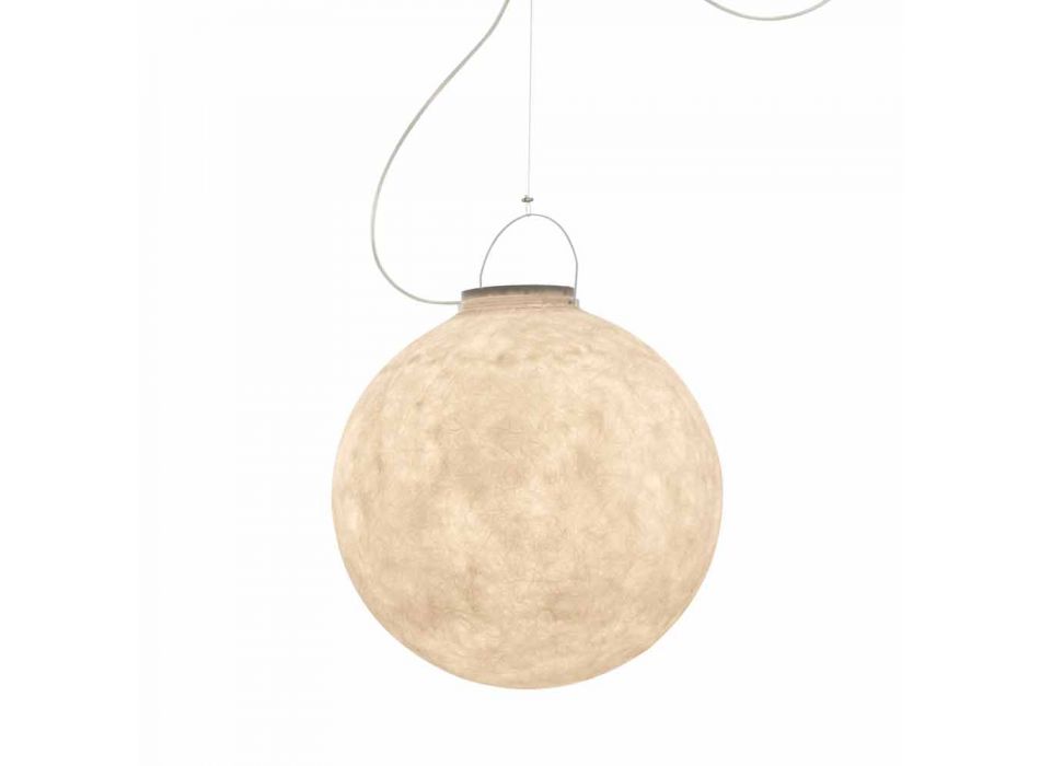 Lampada da esterno a sospensione In-es.artdesign Luna Out in nebulite Viadurini