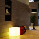 Lampada da esterno di design Slide Cube luminosa prodotta in Italia Viadurini