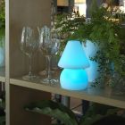 Lampada da Esterno in Polietilene Luce LED RGB Made in Italy - Marisol Viadurini