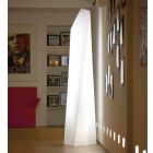 Lampada da interno luminosa Slide Manhattan a prisma bianca made Italy Viadurini