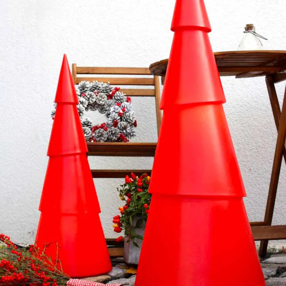 Lampada da Interno o Esterno in Plastica Bianca, Rossa o Verde - Alberostar Viadurini