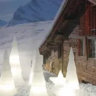 Lampada da Interno o Esterno in Plastica Bianca, Rossa o Verde - Alberostar Viadurini