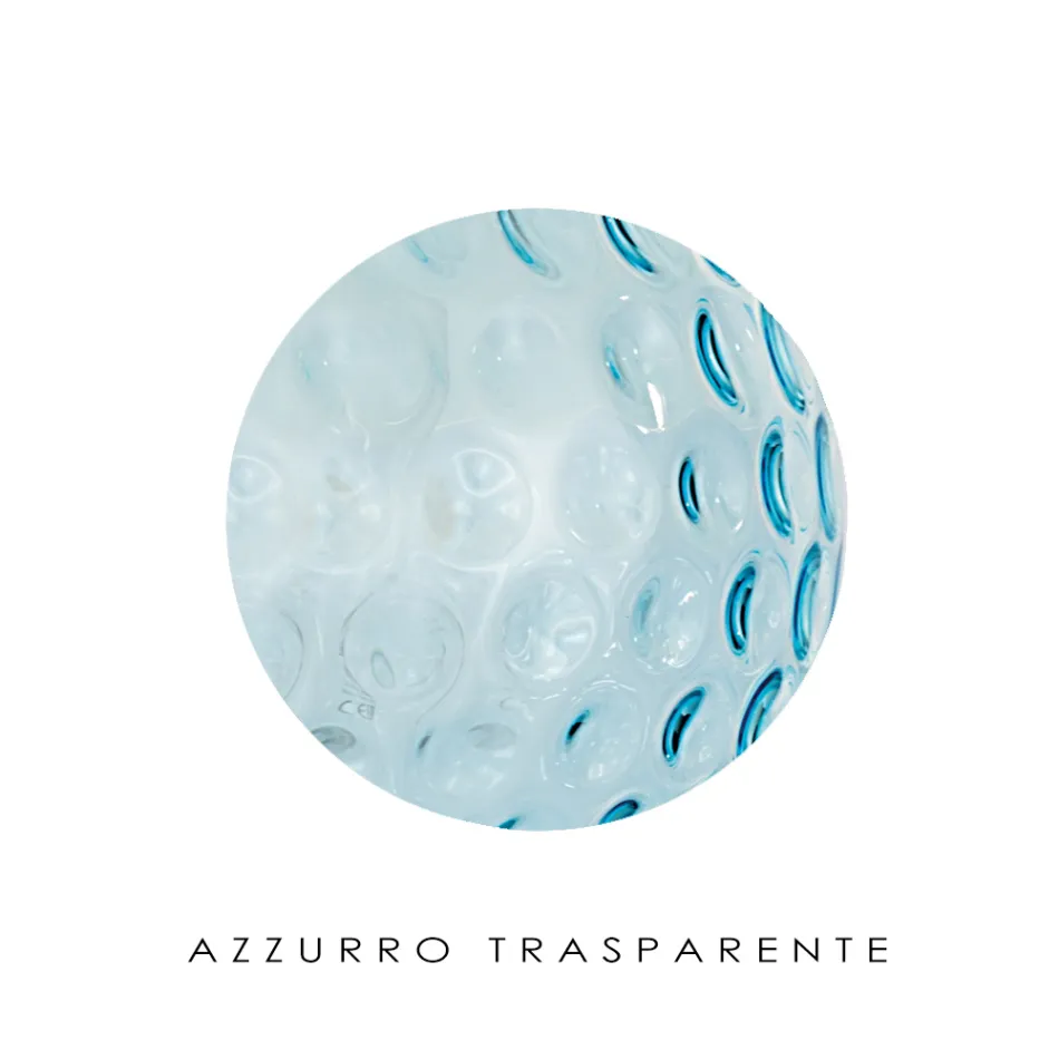 Lampada da Parete Artigianale in Vetro Veneziano Soffiato - Bolle Balloton Viadurini