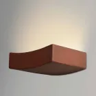 Lampada da parete design moderno in acciaio Ø13xh.3,5xsp.10 cm Osea  Viadurini