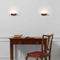 Lampada da parete design moderno in acciaio 13xH 3,5x Sp 10 cm Osea 