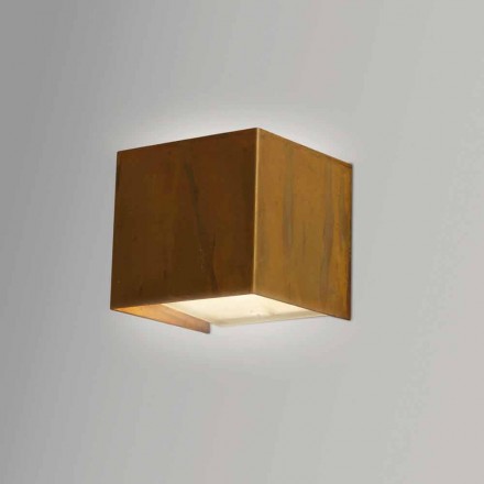 Lampada da parete in ottone design moderno Ø9xh.9xsp.9 cm Venere  Viadurini