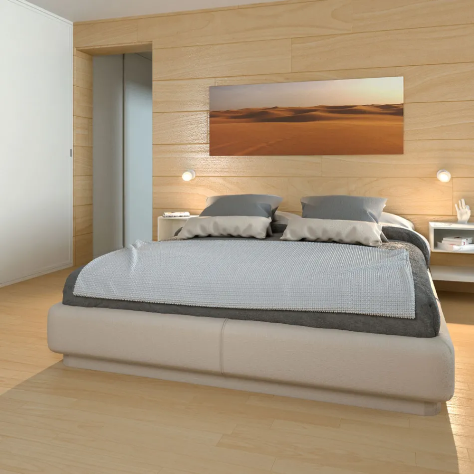 Lampada da Parete Led 14W per Interni in Alluminio Bianco o Nero - China Viadurini