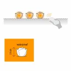 Lampada da Tavolo a Forma di Rosa con Led RGBW a Induzione - Baby Love by Myyour Viadurini