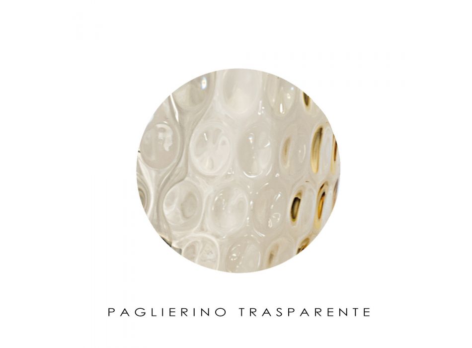Lampada da Tavolo Artigianale in Vetro di Venezia Soffiato - Cloe Balloton Viadurini