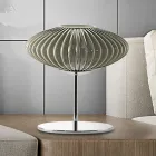 Lampada da Tavolo Artigianale in Vetro Soffiato a Mano a Venezia - Dafne Viadurini