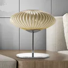 Lampada da Tavolo Artigianale in Vetro Soffiato a Mano a Venezia - Dafne Viadurini