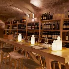 Lampada da Tavolo Candela Luminosa Bianca o Rossa Design di Slide - Fiammetta Viadurini