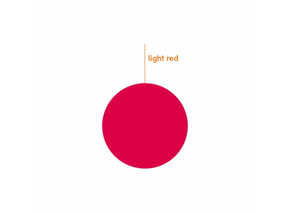 Lampada da Tavolo di Design a Casette Led Bianco o Rosso Design Slide - Kuusi Viadurini