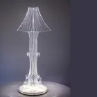 Lampada da Tavolo in Due Dimensioni in Plexiglass Made in Italy - Aurel Viadurini