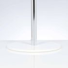 Lampada da tavolo in policarbonato con decori, diametro 30 cm, Mara  Viadurini