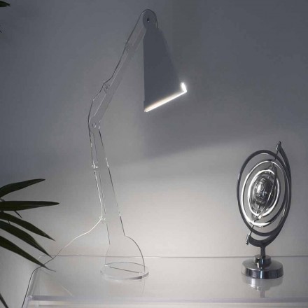 Lampada da tavolo / lettura, in tecno-style con luce a LED Flero Viadurini