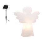 Lampada da Terra Bianca E27, Led o Solare Design Angelo Moderno - Angelostar Viadurini