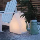 Lampada da Terra Casetta da Interno o Esterno a Led, Solare o E27 - Casastar Viadurini