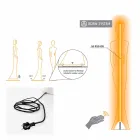 Lampada da Terra da Giardino con Luce Led RGBW Design a Statua - Penelope by Myyour Viadurini