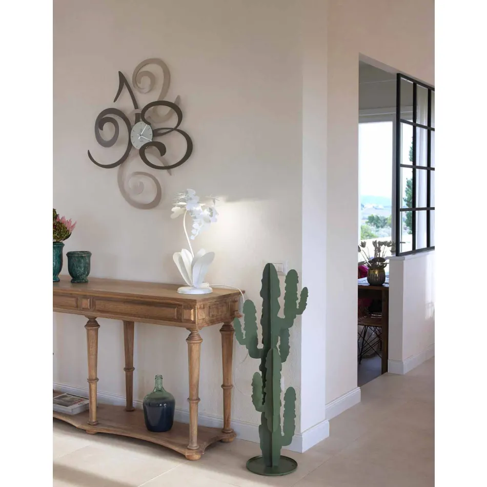 Lampada da Terra di Moderno Design in Ferro Made in Italy – Amorpha Viadurini