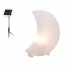 Lampada da Terra Forma di Luna in Plastica di 2 Misure Design Moderno - Lunastar Viadurini