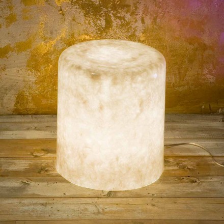 Lampada da terra in nebulite In-es.artdesign Bin F Nebula di design Viadurini