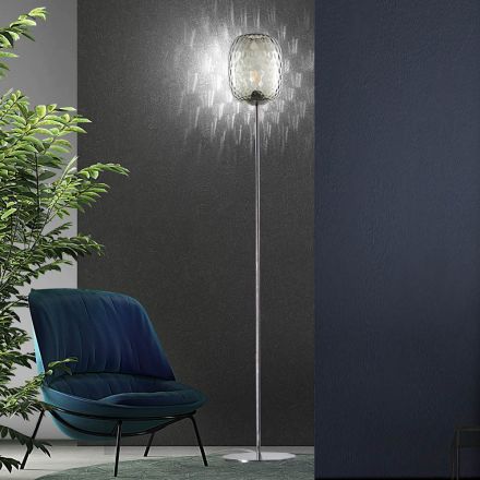 Lampada da Terra in Vetro di Venezia Soffiato a Mano 30 cm - Cloe Balloton Viadurini