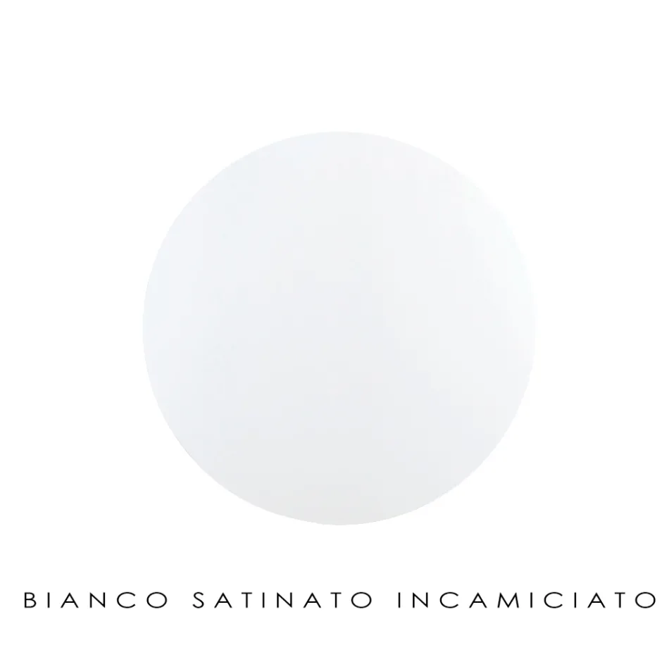 Lampada da Terra in Vetro Incamiciato Lucido o Satinato Made in Italy - Althea Viadurini