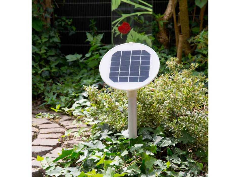 Lampada da Terra o Tavolo Design Solare Moderno a Fiore Colorato - Fiorestar Viadurini