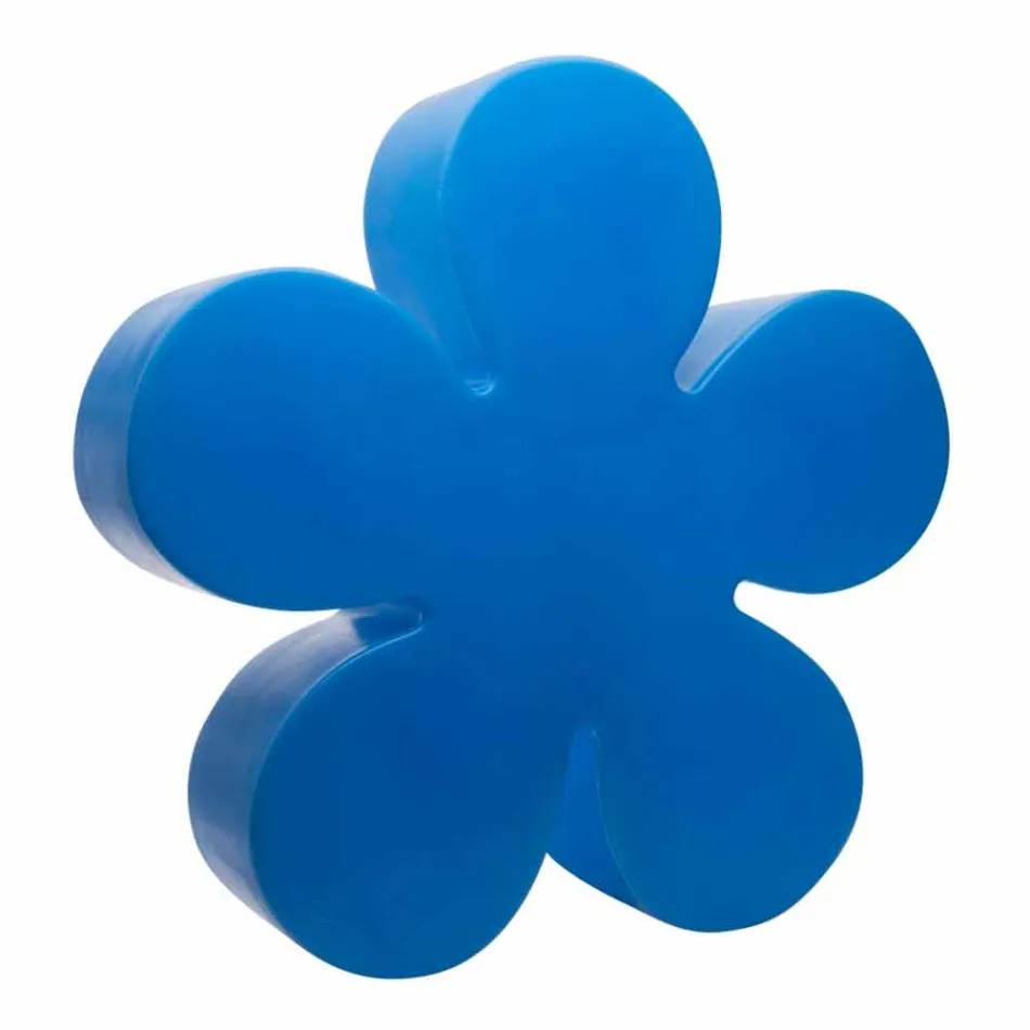 Lampada da Terra o Tavolo Design Solare Moderno a Fiore Colorato - Fiorestar Viadurini