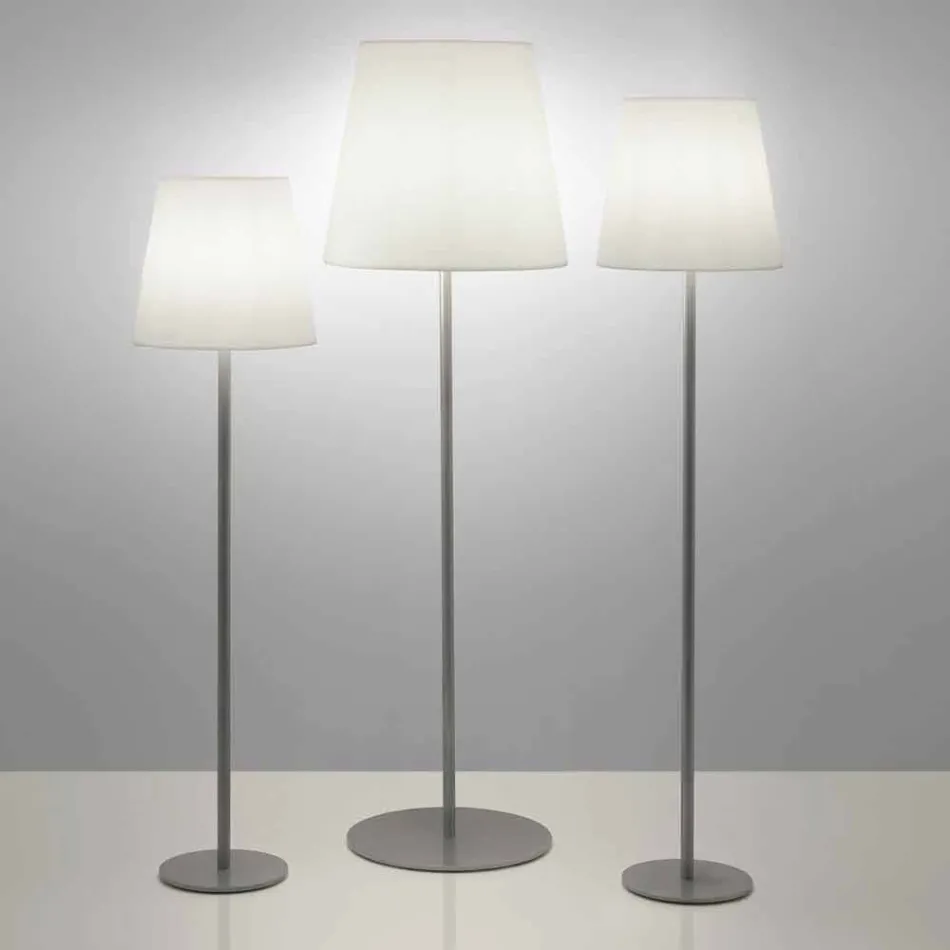 Lampada di design da terra Slide Ali Baba Steel metallo made in Italy Viadurini