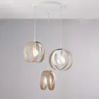 Lampada di Design in Vetro e Metallo Made in Italy per Arredare con Stile - Aries Viadurini
