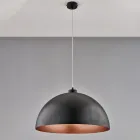 Lampada Elegante in Vetro e Metallo Made in Italy per Interni Raffinati - Deneb Viadurini