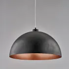 Lampada Elegante in Vetro e Metallo Made in Italy per Interni Raffinati - Deneb Viadurini