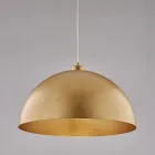 Lampada Elegante in Vetro e Metallo Made in Italy per Interni Raffinati - Deneb Viadurini