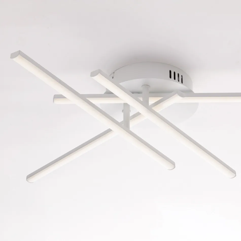 Lampada Elegante in Vetro e Metallo Made in Italy per Interni Raffinati - Idra Viadurini