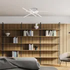 Lampada Elegante in Vetro e Metallo Made in Italy per Interni Raffinati - Idra Viadurini