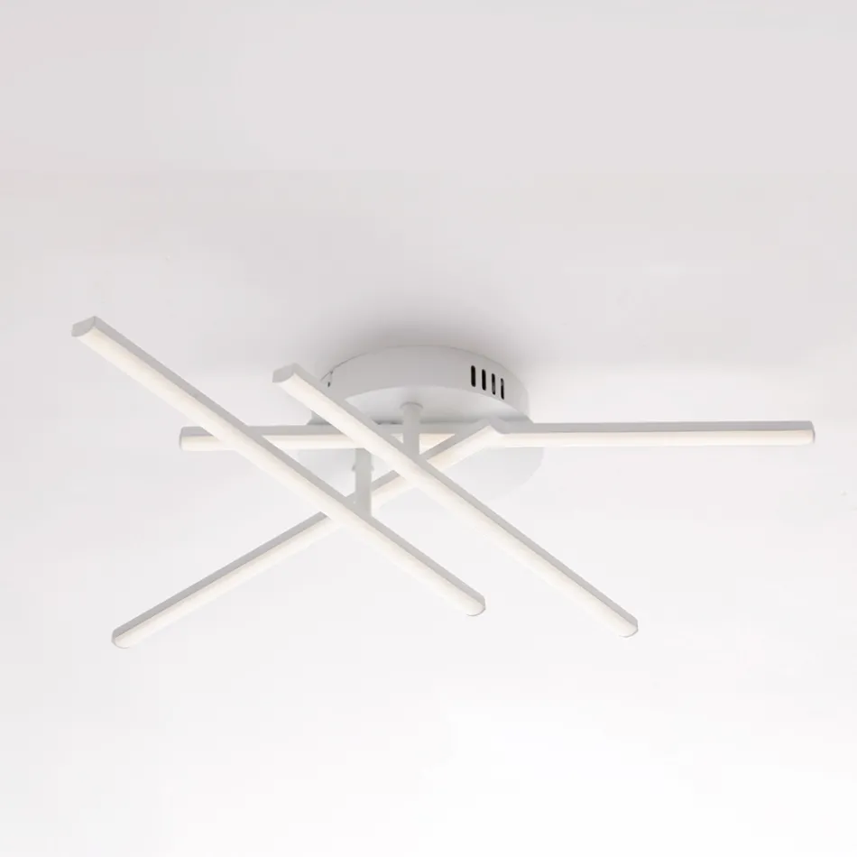 Lampada Elegante in Vetro e Metallo Made in Italy per Interni Raffinati - Idra Viadurini