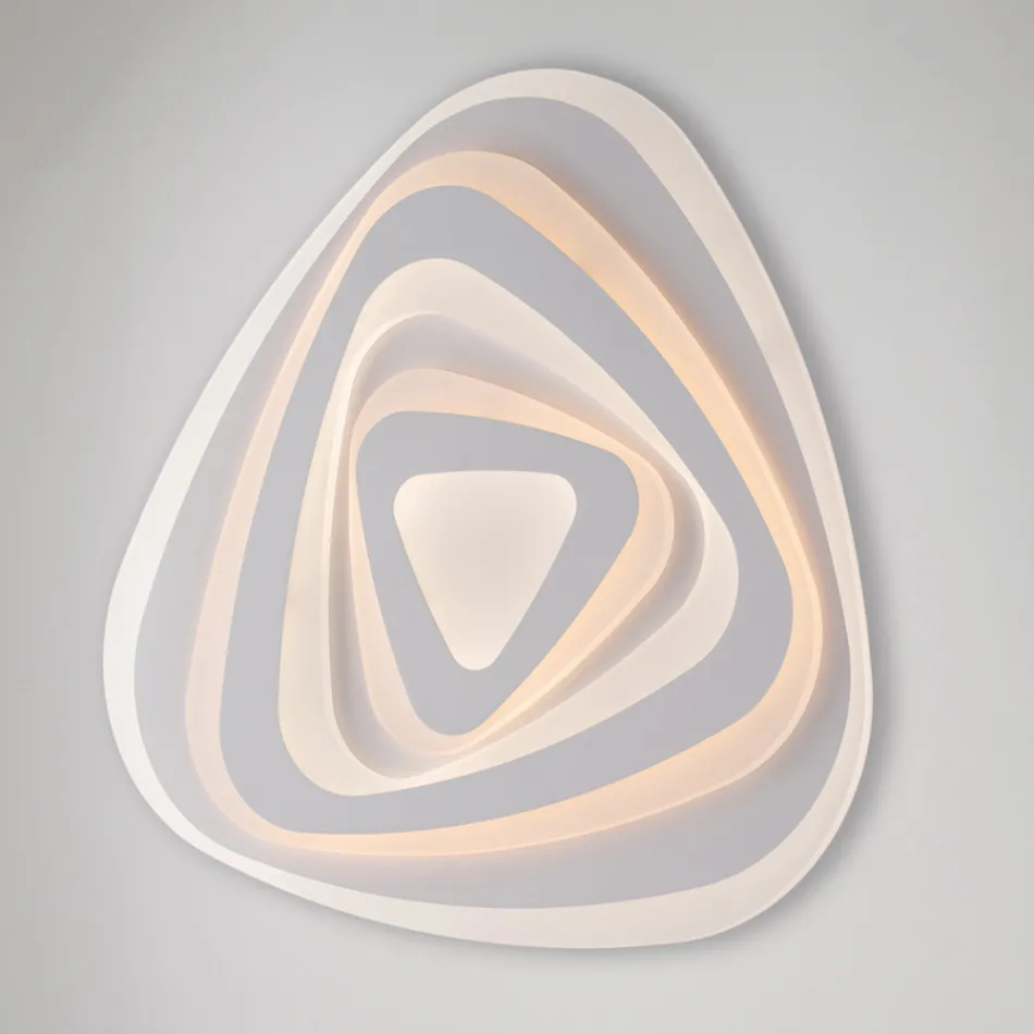 Lampada Elegante in Vetro e Metallo Made in Italy per Interni Raffinati - Rigel Viadurini