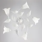 Lampada elegante in vetro e metallo Made in Italy per interni raffinati – Sirio Viadurini