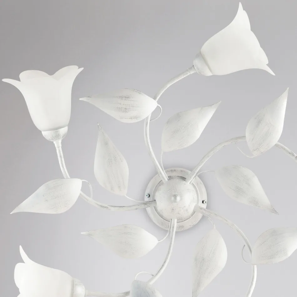 Lampada elegante in vetro e metallo Made in Italy per interni raffinati – Sirio Viadurini