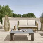 Lampada Giardino in Alluminio e Fibra Made in Italy - Cricket by Varaschin Viadurini