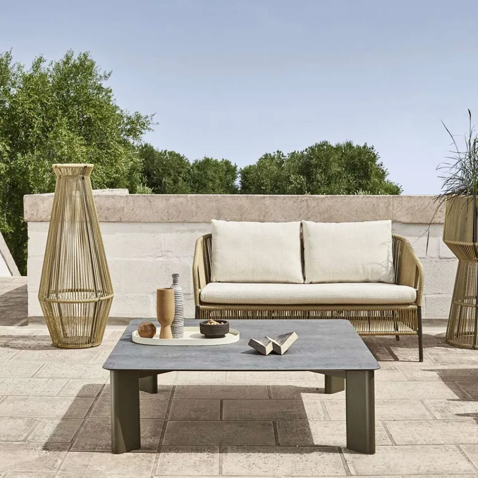 Lampada Giardino in Alluminio e Fibra Made in Italy - Cricket by Varaschin Viadurini