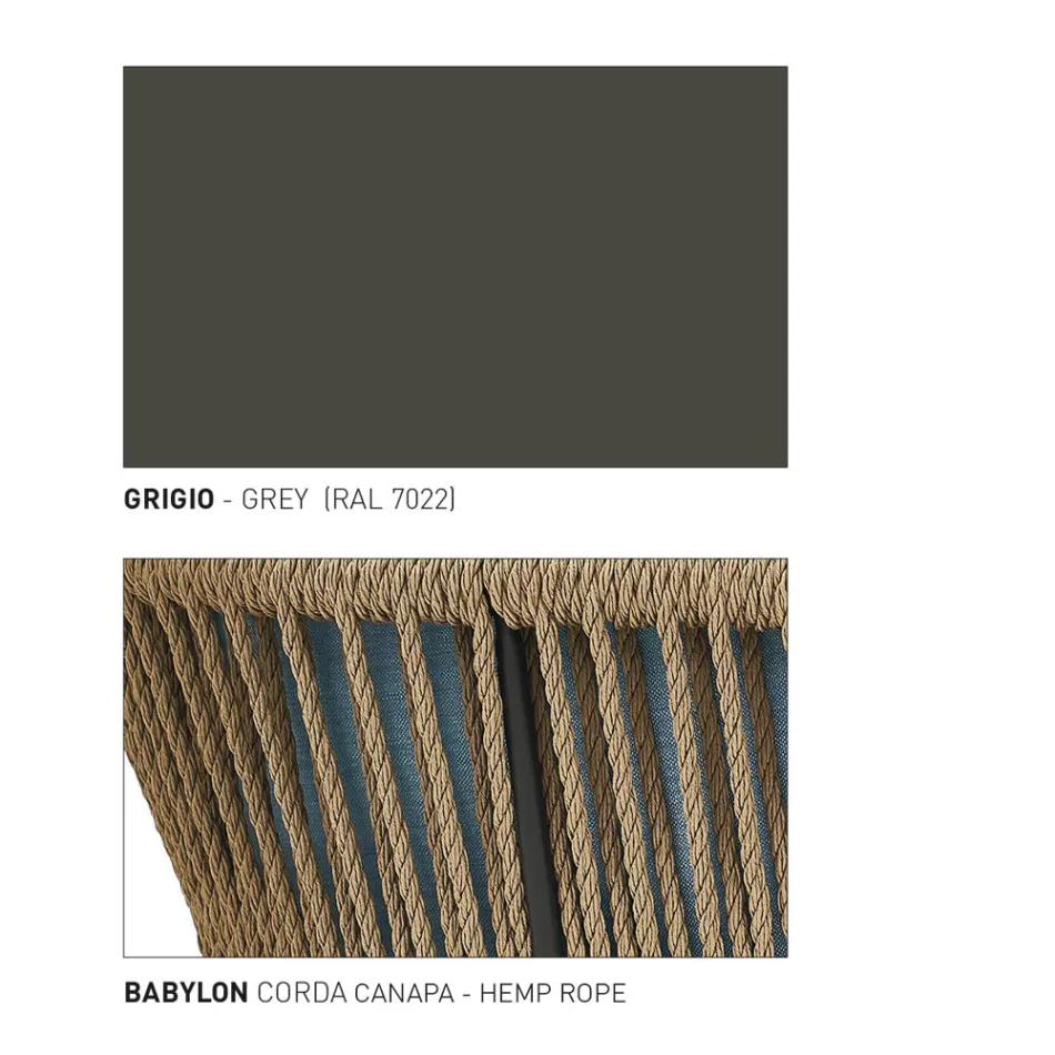 Lampada Giardino in Alluminio e Fibra Made in Italy - Cricket by Varaschin Viadurini