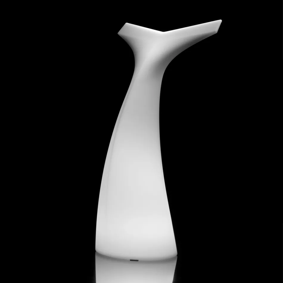 Lampada in Due Colori da Interni in Polietilene Made in Italy - Coda Viadurini